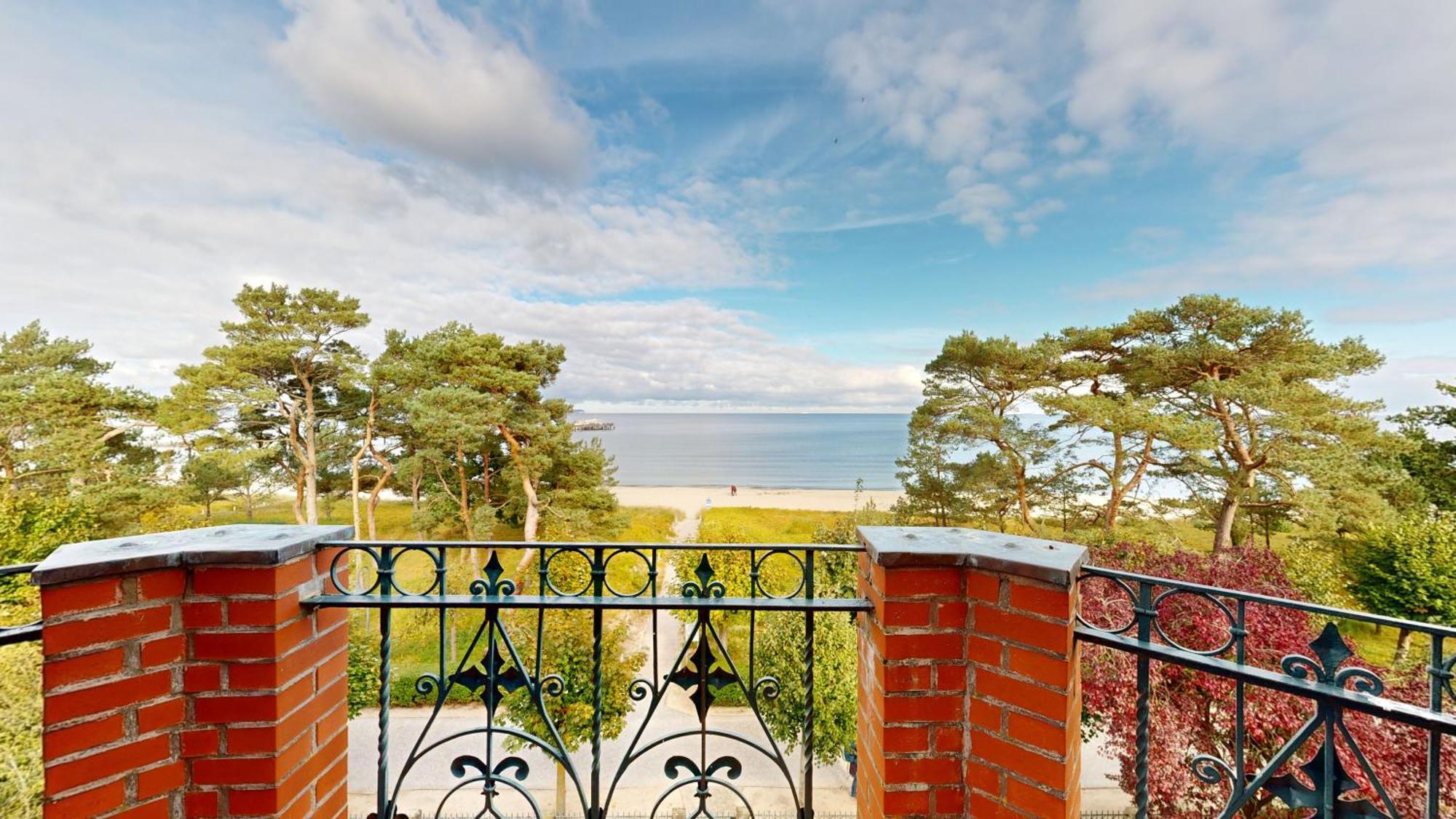Direkt Am Mit Meerblick Und Balkon,villa Glueckspilz, Apartment