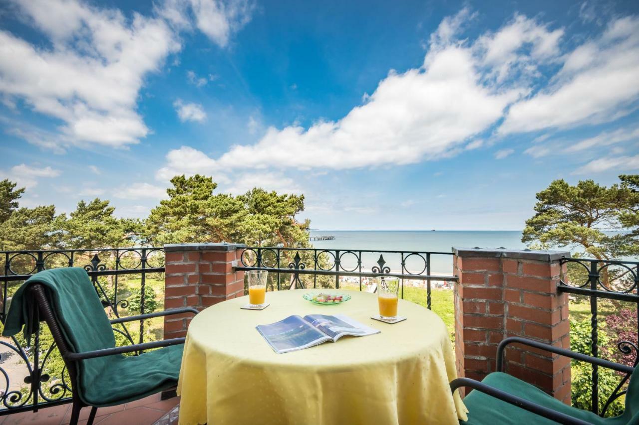 Direkt Am Mit Meerblick Und Balkon,villa Glueckspilz, * Binz